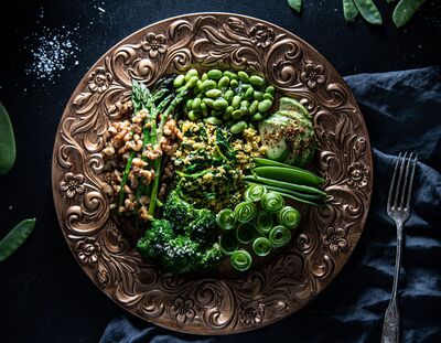 Zdravší zelený tanier 