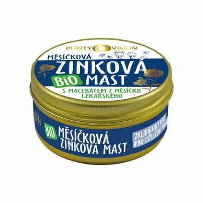 Purity Vision Bio Nechtíková Zinková masť 70ml