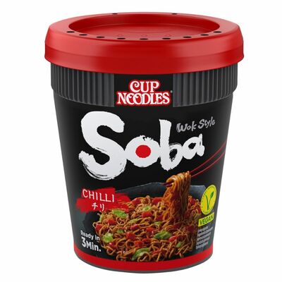 Nissin Instantné rezance Soba Cup Chilli 92g