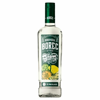 BOREC Borovička Citrus 38% 0,7 l