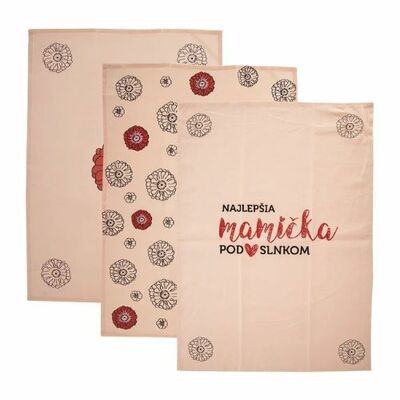 Orion Kuchynská utierka Najlepšia mamička 3ks