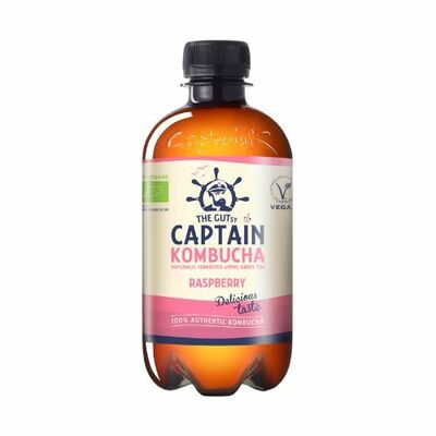 Kapitán Kombucha Malina 400ml*ZO