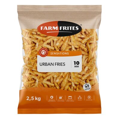 Mrazené Hranolky Urban Fries 10mm 2,5kg Farm Frites