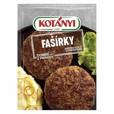 Zmes korenia na Fašírky 23g Kotányi