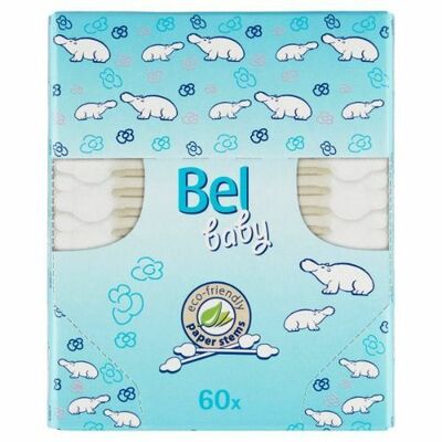 Bel Baby Detské kozmetické vatové tyčinky 60ks