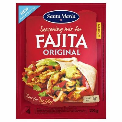 Zmes korenia Fajita 28g Santa Maria
