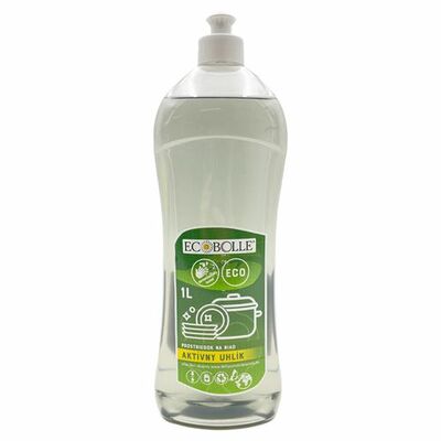 Ecobolle prostriedok na riad Aktívny uhlík 1l
