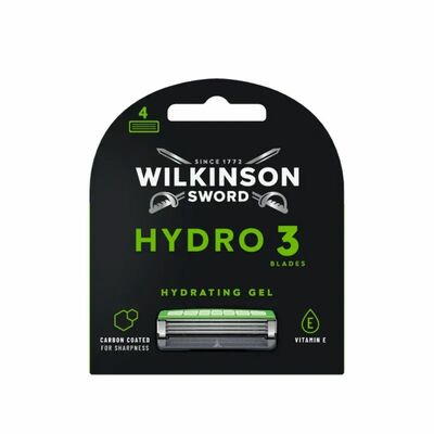 Wilkinson Hydro 3 Black Edition náhradná hlavica 4ks
