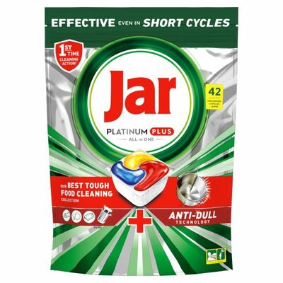 Jar Platinum Plus All In One Lemon, 42 Tabliet