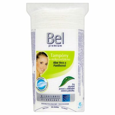 Bel Premium kozmetické tampóny oválne 45ks