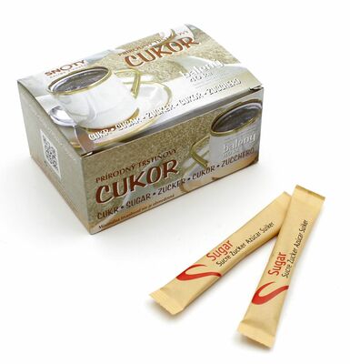 Cukor trstinový porciovaný HB 40 x 4,3 g, SNOTY