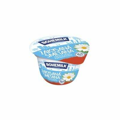 Smotana kyslá 16% 200g Bohemilk VÝPREDAJ