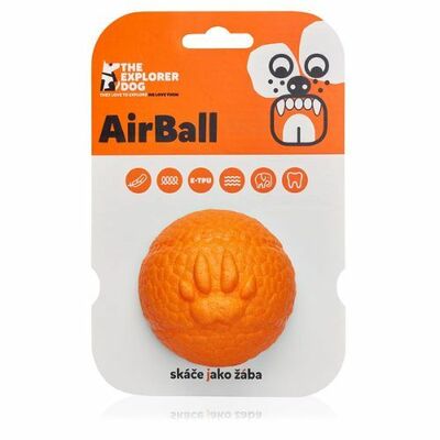 Explorer dog AirBall Oranžový 8 cm