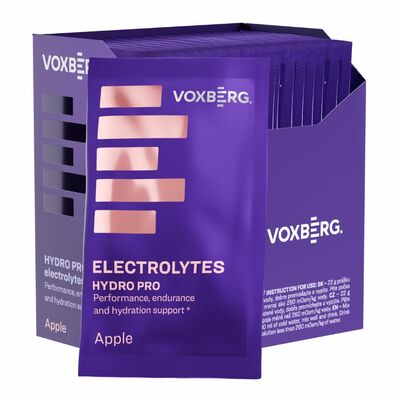 Elektrolyty Hydropro Jablko 18x22g Voxberg