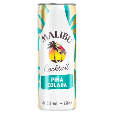 Malibu Cocktail Pina Colada 250ml *ZO