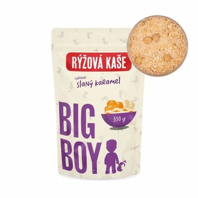 Ryžová kaša Slaný karamel 350g Big Boy
