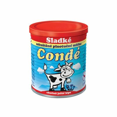 Condé zahustené plnotučné mlieko 400g Bohemilk