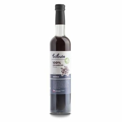 Bobule 100% Bio šťava Arónia 500ml