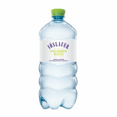 Vöslauer minerálna voda perlivá bazový kvet 1l*ZO