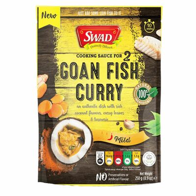Hotová omáčka Goan Fish Curry 250g Swad