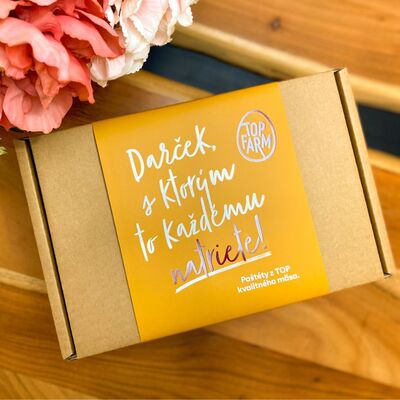 Vianočné darčekové balenie paštét 6x150g Topfarm