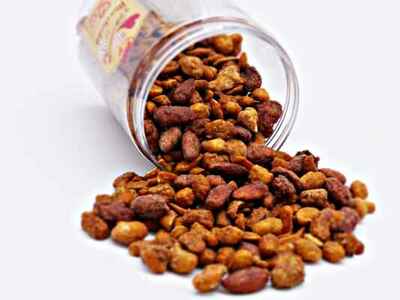 Orechy Mix, Zmes orechov v mede a soli 550g Alika