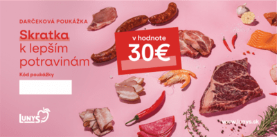 Darčekový poukaz 30 EUR eshop