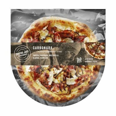 Mrazená Pizza Carbonara 29cm 420g Crocodille