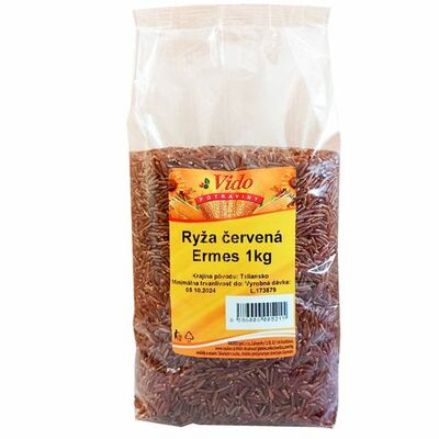 Ryža červená Ermes 1kg Vido