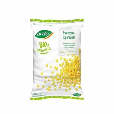 Mrazená Kukurica zrno super sladká 2,5kg Ardo