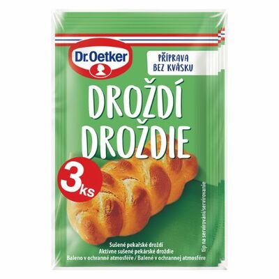 Droždie sušené 3x7g Dr. Oetker