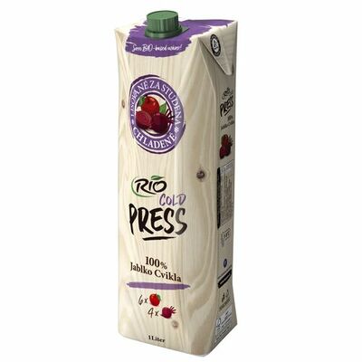 Džús jablko cvikla 100% Rio Cold Press 1l