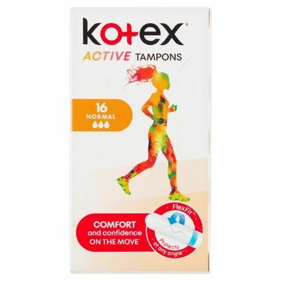 Dámske tampóny Kotex Active Normal 16 ks