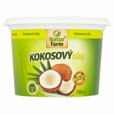 Olej kokosový Coco24 500ml Natur Farm