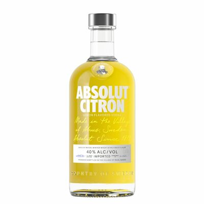 Absolut Citron Vodka 40% 0,7l