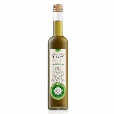 Sirup Uhorka &amp; Kafírove listy 1l Vlčie sirupy