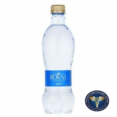 Royal prírodná voda nesýtená pH 7,4 500ml *ZO