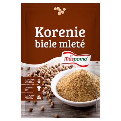 Korenie biele mleté 20g Mäspoma