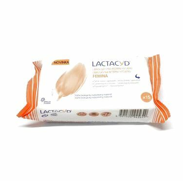 Lactacyd Femina, obrúsky na intímnu hygienu 15 ks