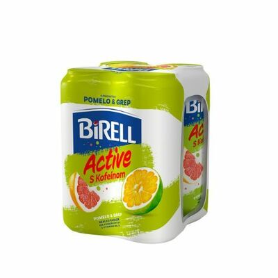 Pivo Birell Active Pomelo &amp; Grep 4x500ml *ZO