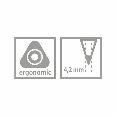 Stabilo Ceruzky Easy colors R 6ks