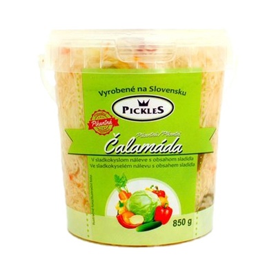 Čalamáda pikantná vedierko 850g Pickles