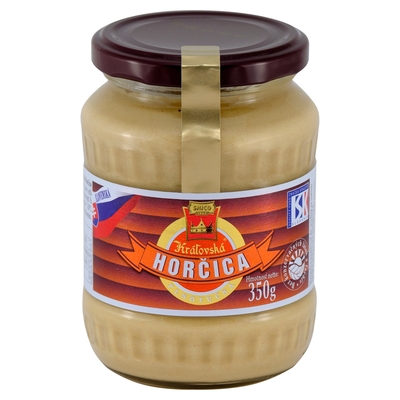 Horčica plnotučná 350g Snico