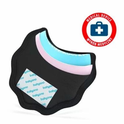 Babyono Vložky do podprsenky 24ks čierne