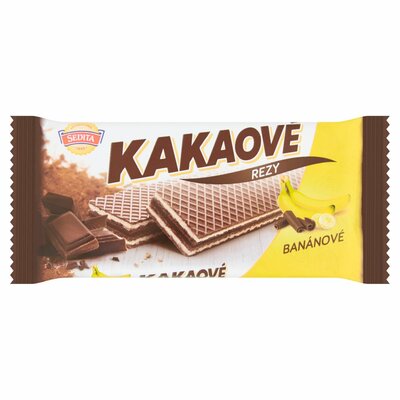 Kakaové rezy banánové 50g Sedita