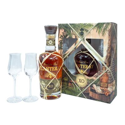 Planteray XO 20th Anniversary Rum SET 40% 0,7l
