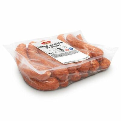 Klobása Údená so syrom cca 1,0kg Mecom