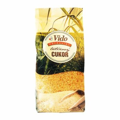 Cukor trstinový Demerara 400g Vido
