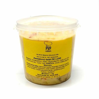 Šalát Zemiakový majonéz. DE LUXE 1kg PVP VÝPREDAJ