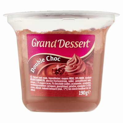 Grand Dessert Double Choc EHRMANN 190g VÝPREDAJ